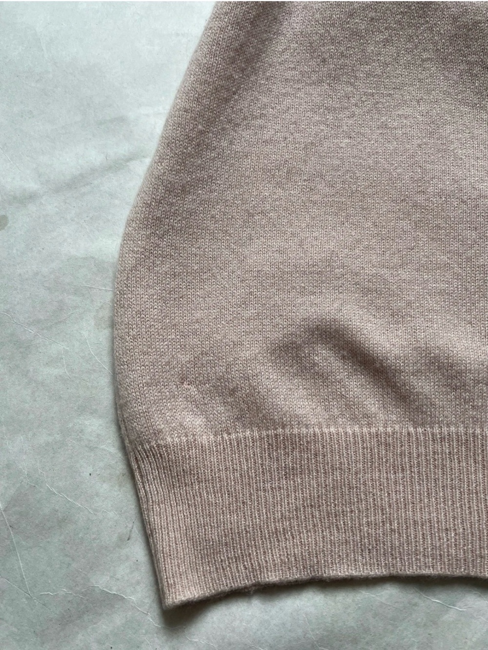 C by Bloomingdale's 100% Cashmere Crewneck Sweater Pink 2-Ply Pullover Size L - Picture 9 of 9